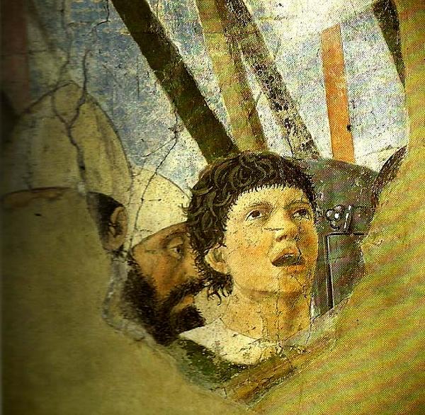 Piero della Francesca the legend of the true cross, detail